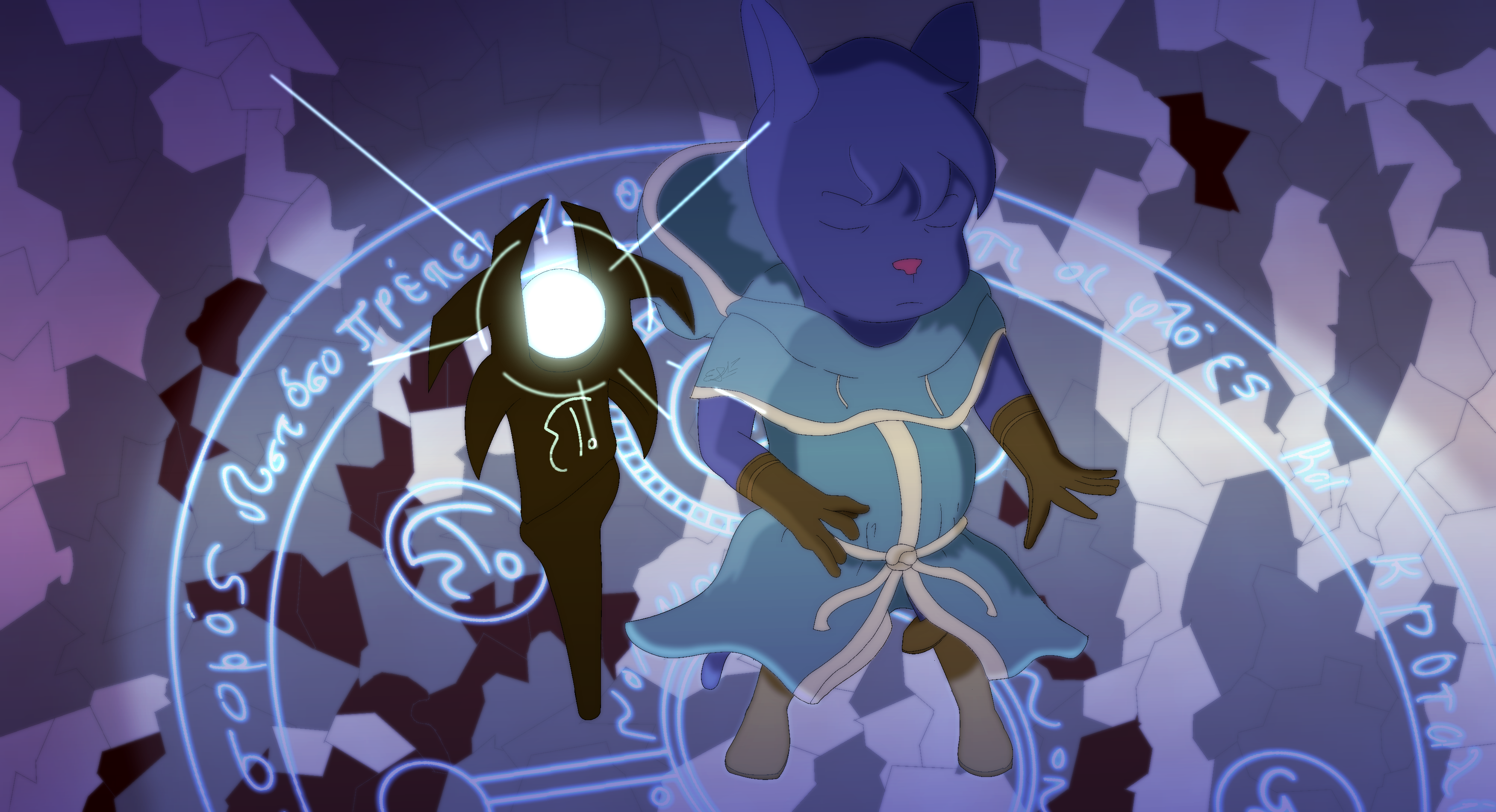 Cat Mage: spell casting by remicon on DeviantArt Cat Mage: spell casting by remicon on DeviantArt
