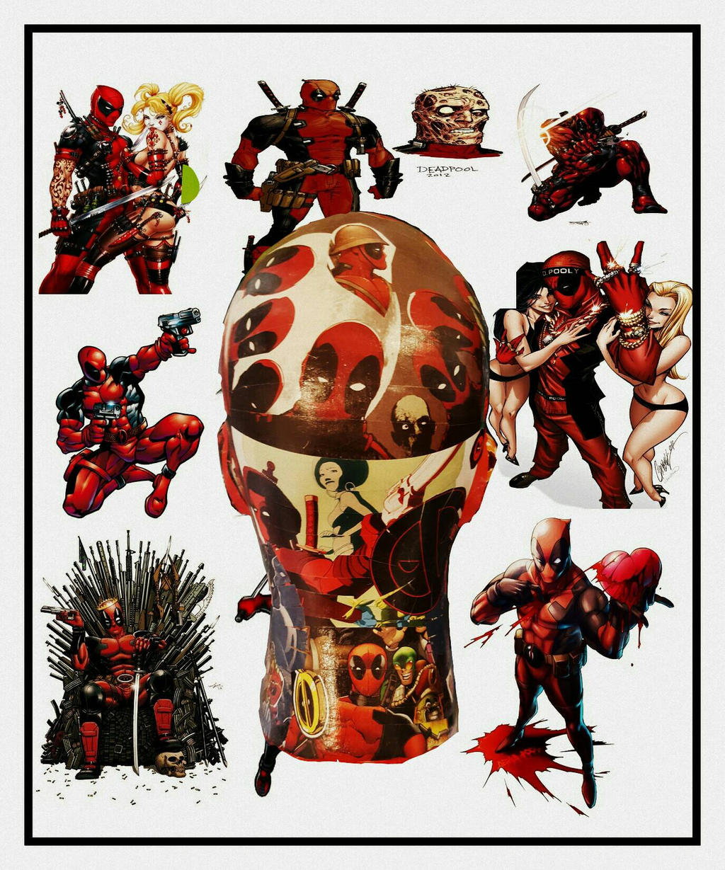 Deadpool CustomHead backside by Suicidal179 on DeviantArt