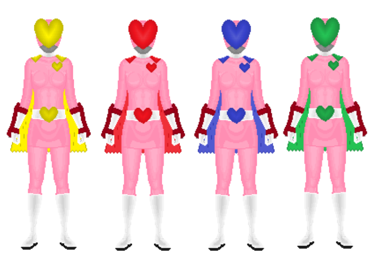 Cupid Ranger Cupid Senshi Kaitou Koibito Ranger Form by CaptainNinnin on DeviantArt