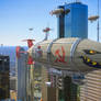 Kirov Airships invading Houston