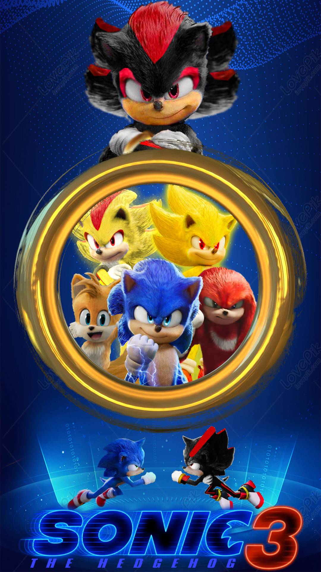 Sonic movie 3 poster fanmade high quality by Bendyistoocool1117 on  DeviantArt