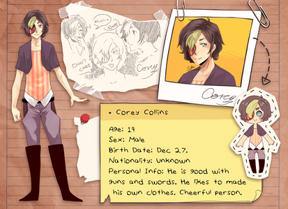 Corey - Character Sheet