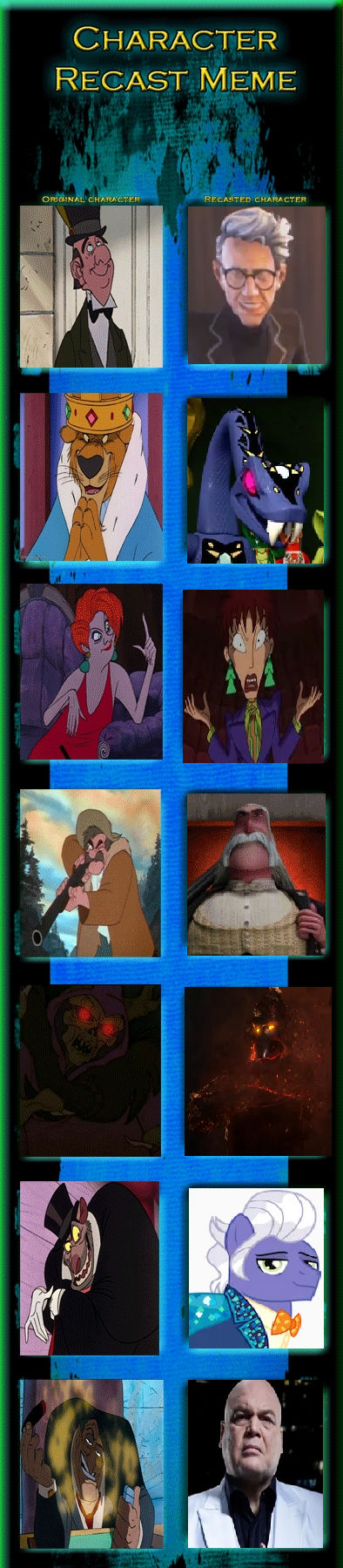Dark Age Disney Villains recast by tindy2 on DeviantArt