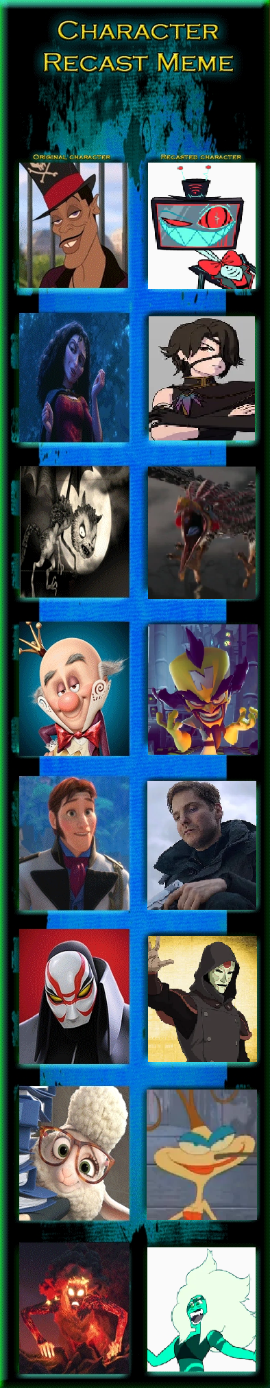 Revival Disney Villains recast by tindy2 on DeviantArt