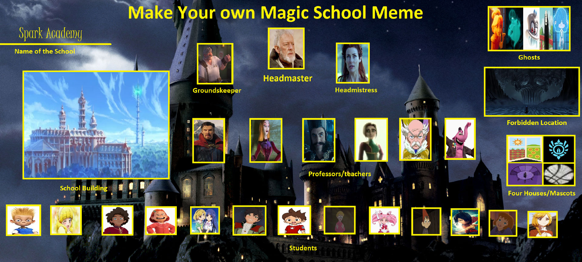 Magic School recast by tindy2 on DeviantArt