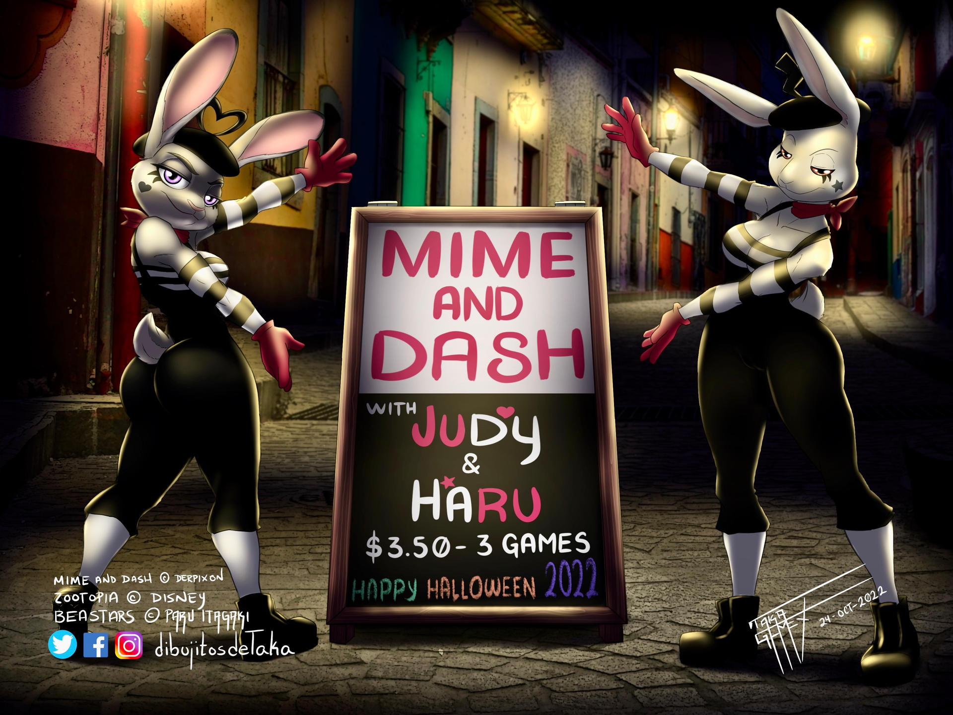 Judy And Haru Mime And Dash Halloween 2022 By Takaramiyatsumoto On judy-and-haru-mime-and-dash-halloween-2022-by-takaramiyatsumoto-on