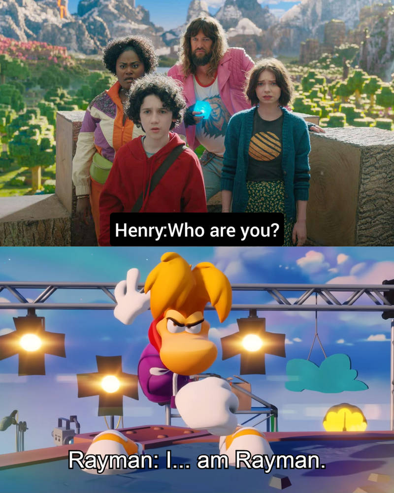 Humans meet Rayman by JordanHoffa07282007 on DeviantArt