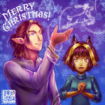 Merry Christmas 2012 from Silas and Rua by sonialeong