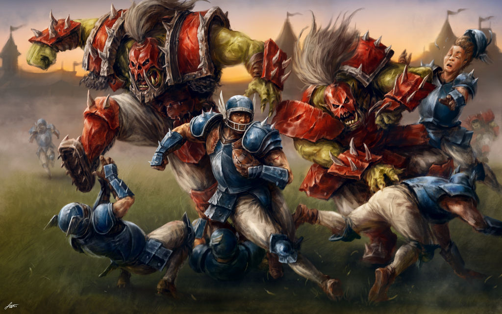 BloodBowl fanart (2017)