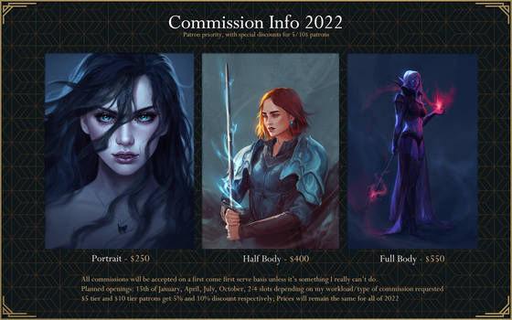 Commission Info 2022