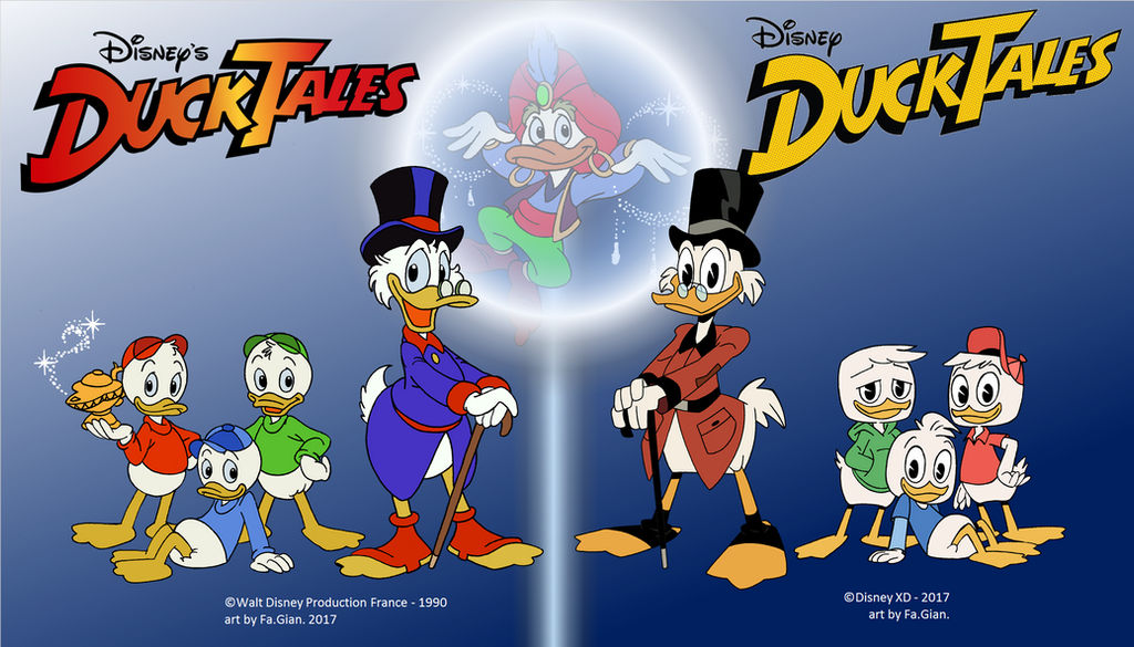 DuckTales - 1990 Vs 2017