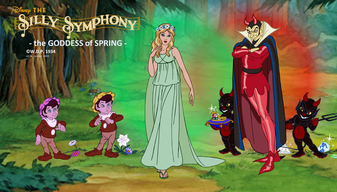 Disney - the GODDESS of SPRING by FaGian on DeviantArt