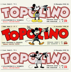 Topolino LOGO Nerbini 1932