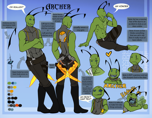 Archer Reference Sheet