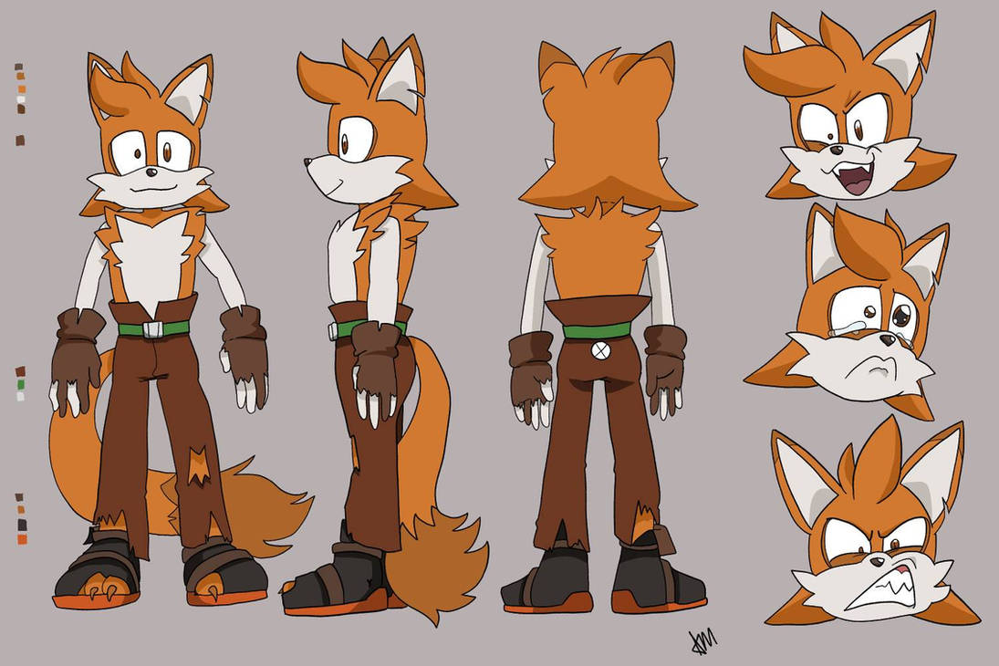 Fox Ranger Character Fox Character sheet by FilledUpHog on DeviantArt
