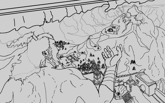 Destruction of Mount Arreat, WIP