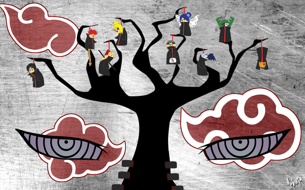 Akatsuki Tree by yobutakei on DeviantArt