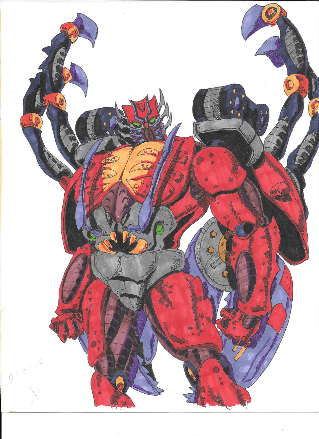 Deviantart Rampage Dc Rampage 03color by Silverbolt77 on DeviantArt
