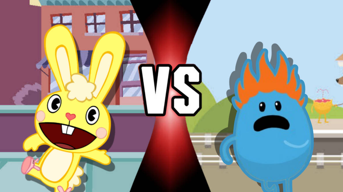 Cuddles Vs. Numpty (Happy Tree Friends Vs. DWTD) by weezerpenisstrong ...