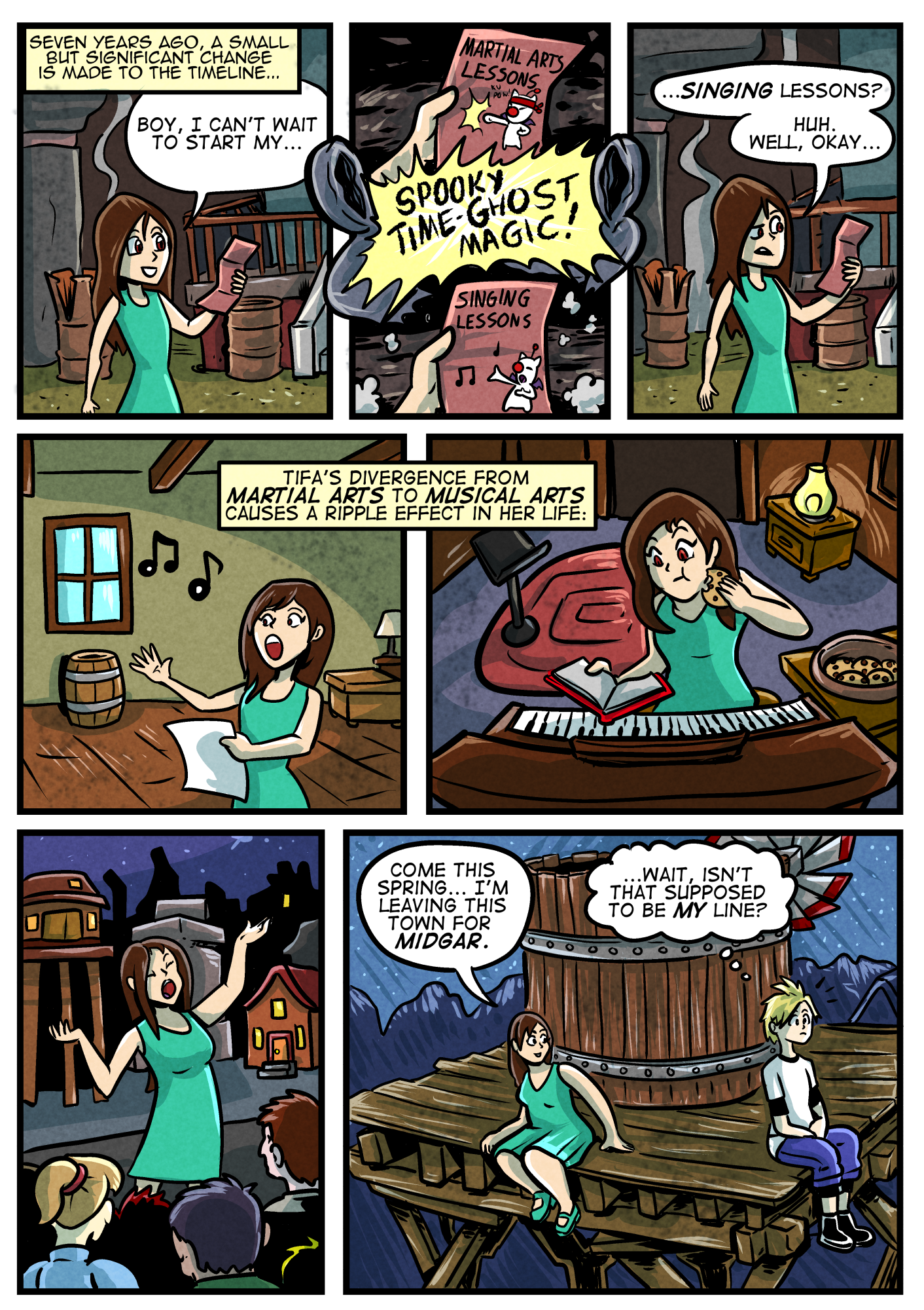 Ff7 Roche Comic COMM: FF7 Remake Comic 1 of 3 by RoyalJellySandwich on DeviantArt