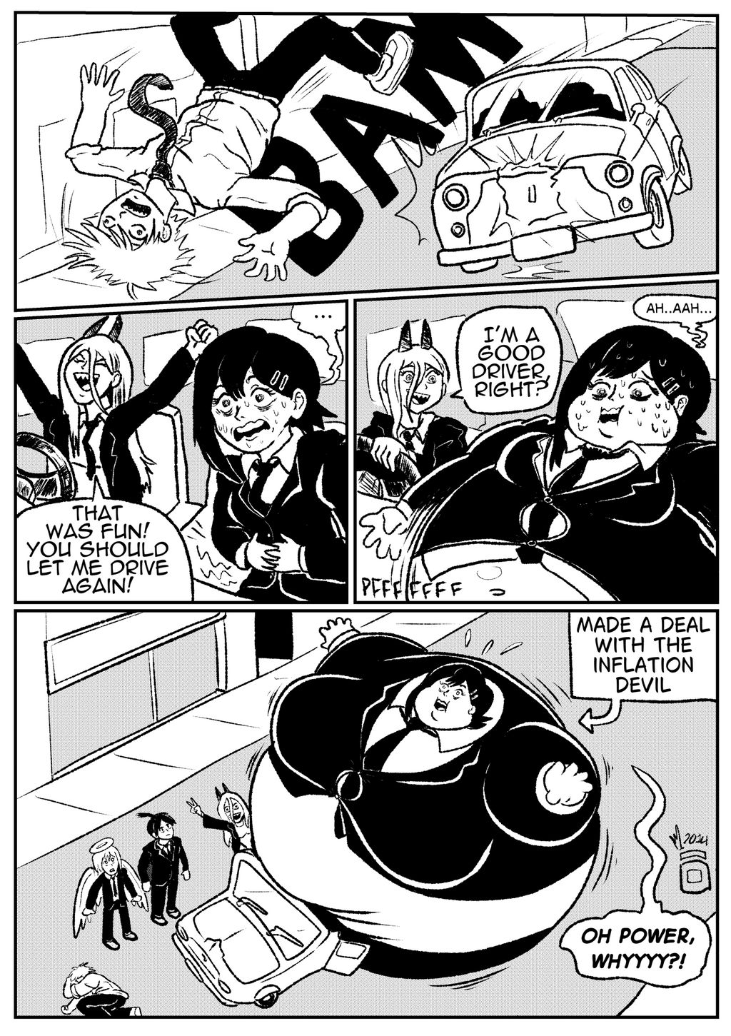 Kumasi Inflation Deviantart COMM: Deal with the Inflation Devil by RoyalJellySandwich on DeviantArt