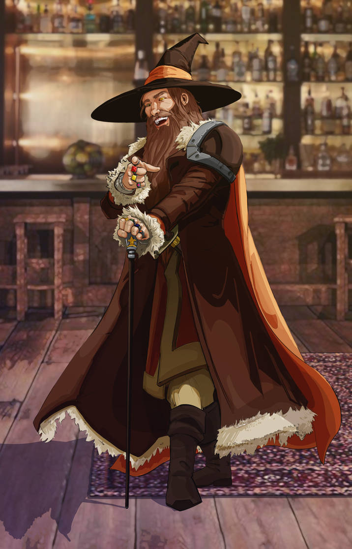 Archaic Rapper Wizard by turtleytoo on DeviantArt