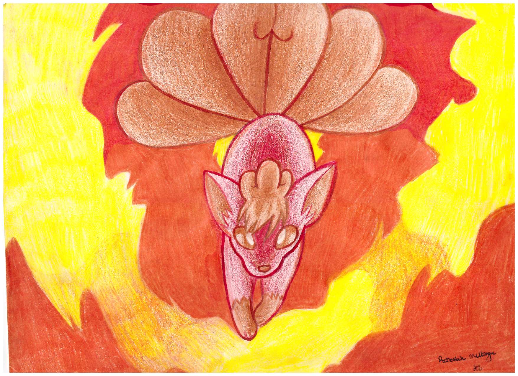 Vulpix Fire Spin