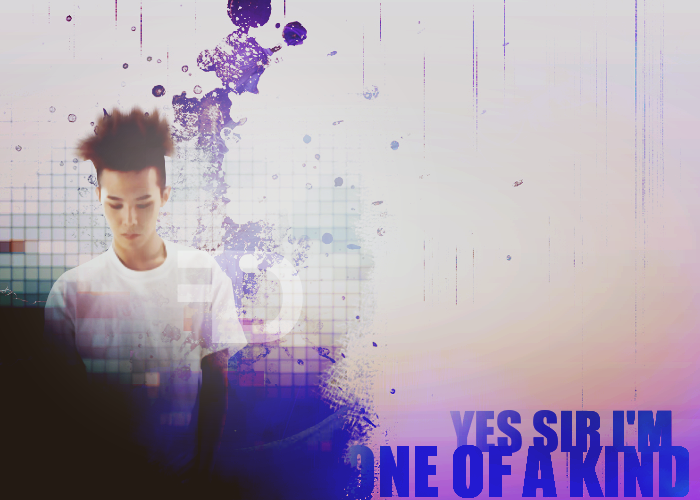 [FAN ART] GD - One of a Kind