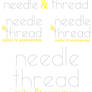 Needle and Thread Logo Design
