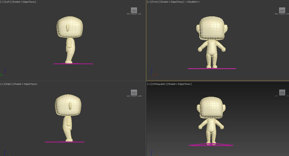 Unity Chibi Base Model Chibi 3D Model Base with Possible Commissions by ASilentMeow on DeviantArt