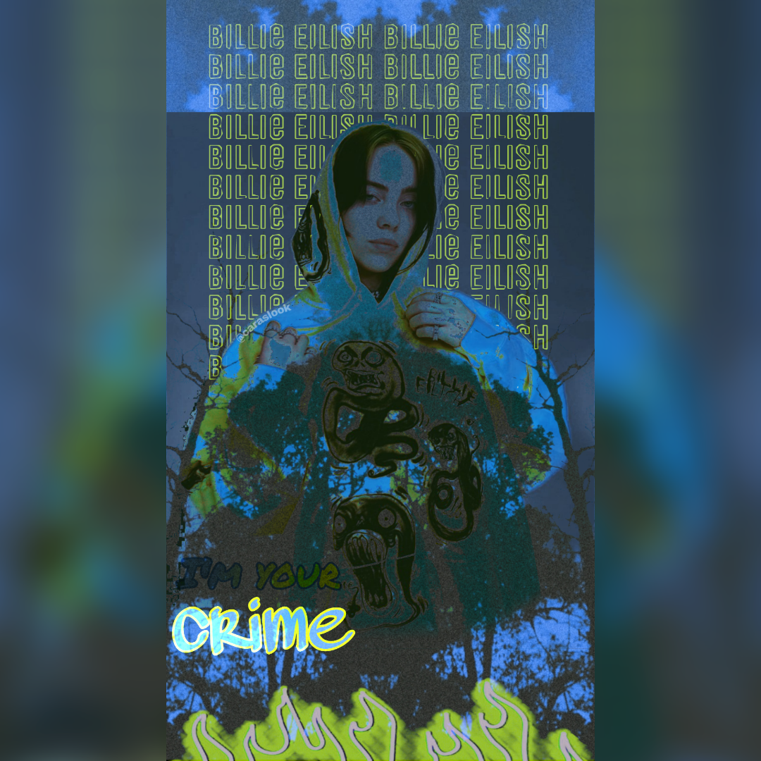 Billie Eilish aesthetic wallpaper by juli3569 on DeviantArt Billie Eilish aesthetic wallpaper by juli3569 on DeviantArt