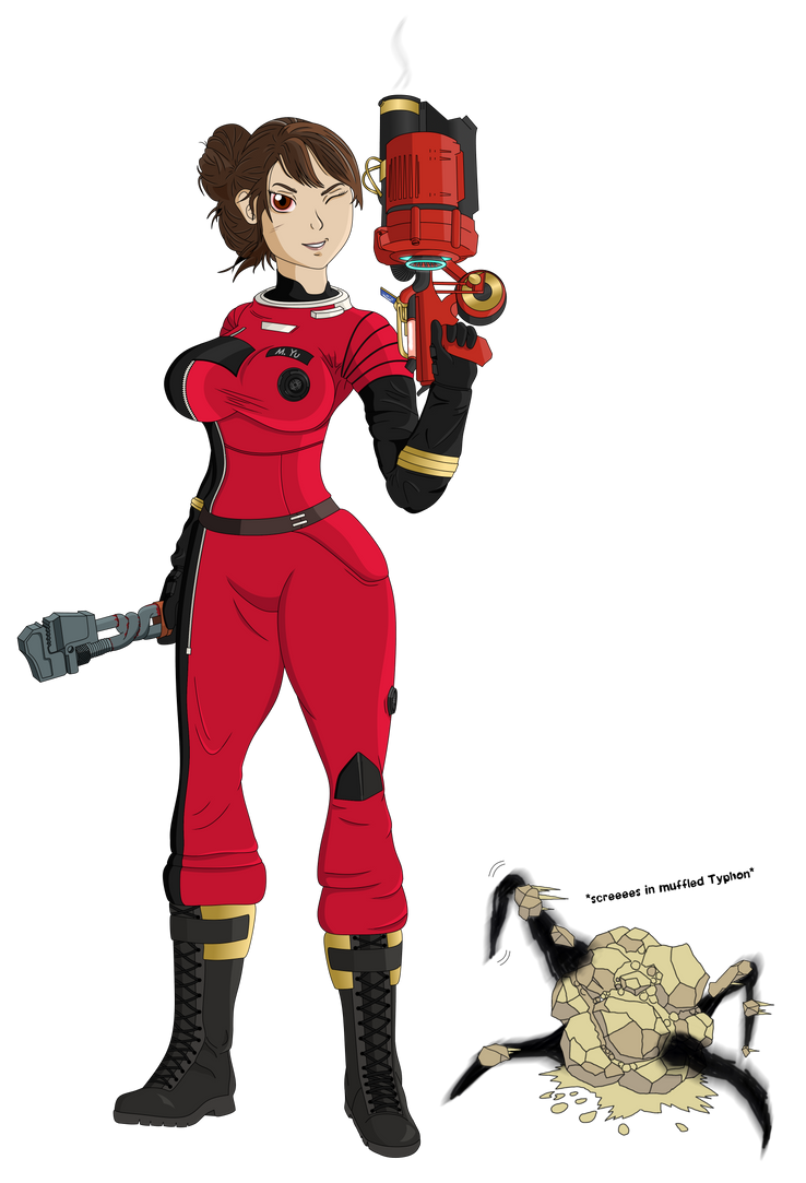 Morgan Yu Computer Morgan Yu - (Prey) by RSGSteven on DeviantArt