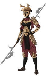 Female Easterling Warrior (Lord of the Rings OC)