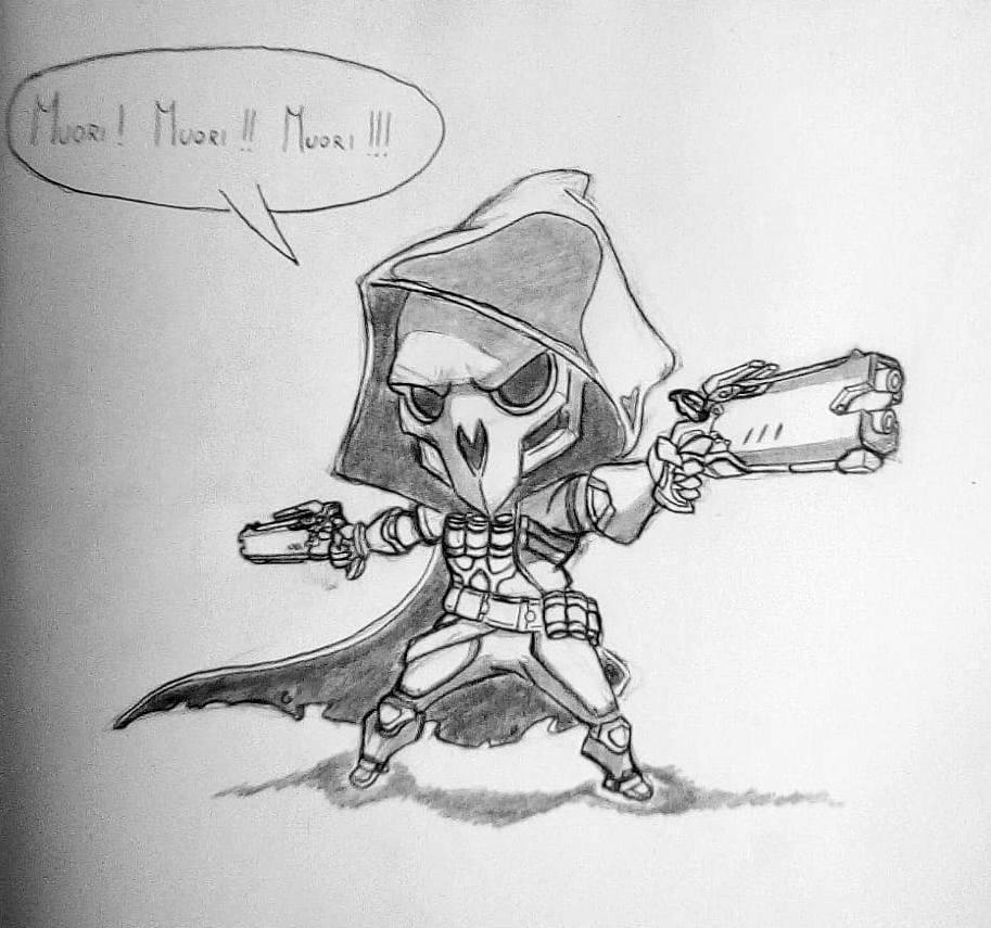 Reaper Chibi by graphidelta on DeviantArt