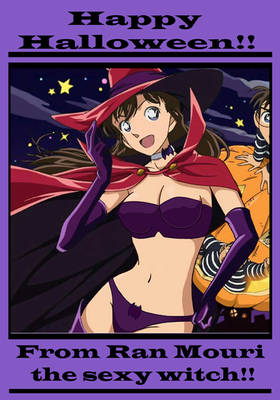 Ran Mouri the Sexy Witch