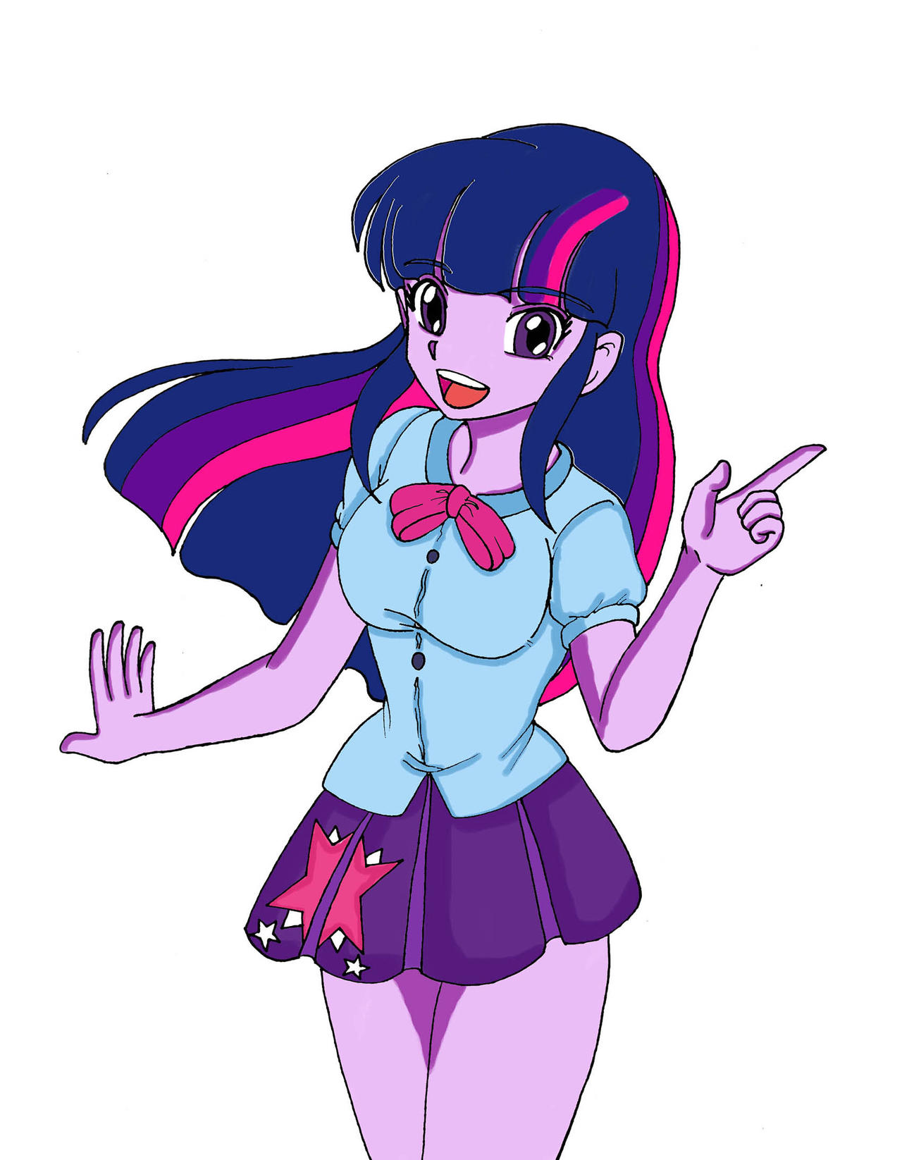 Twilight Sparkle Anime Version by ArthurWolf on DeviantArt