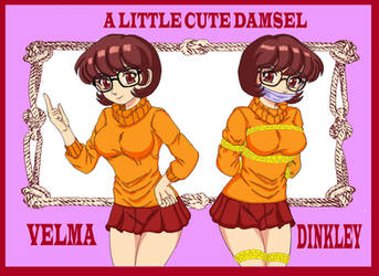 Velma Magic Ropes Velma Dinkley in Bondage Color Test by ArthurWolf on DeviantArt