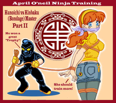 April O'Neil Kunoichi vs Kinbaku Master Part II