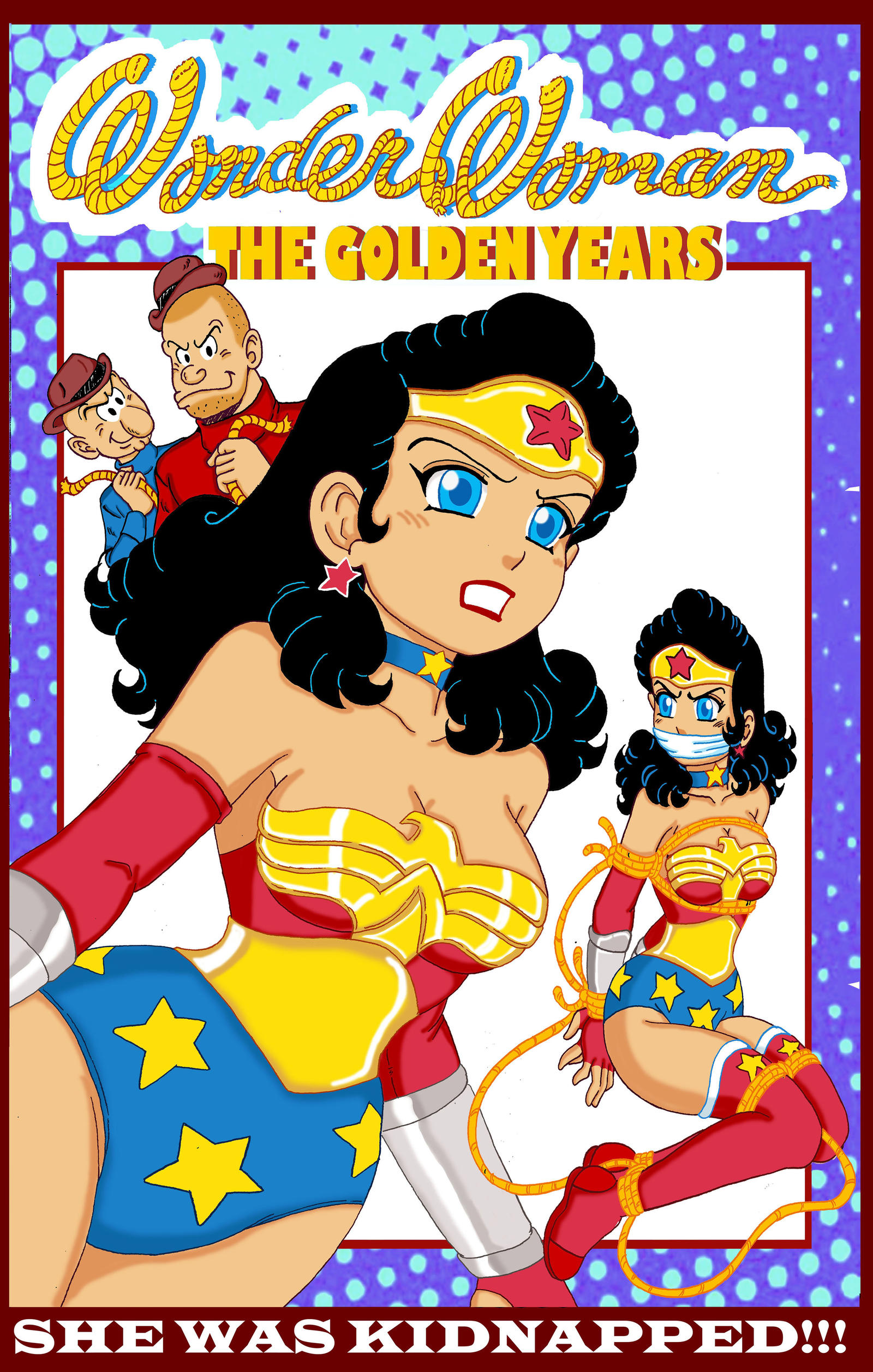 Wonder Woman The Golden Years Bondage Poster II By ArthurWolf On DeviantArt wonder-woman-the-golden-years-bondage-poster-ii-by-arthurwolf-on-deviantart