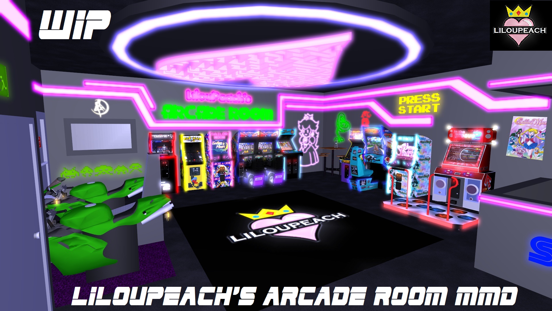 Arcade ROOM by mB0sco on DeviantArt