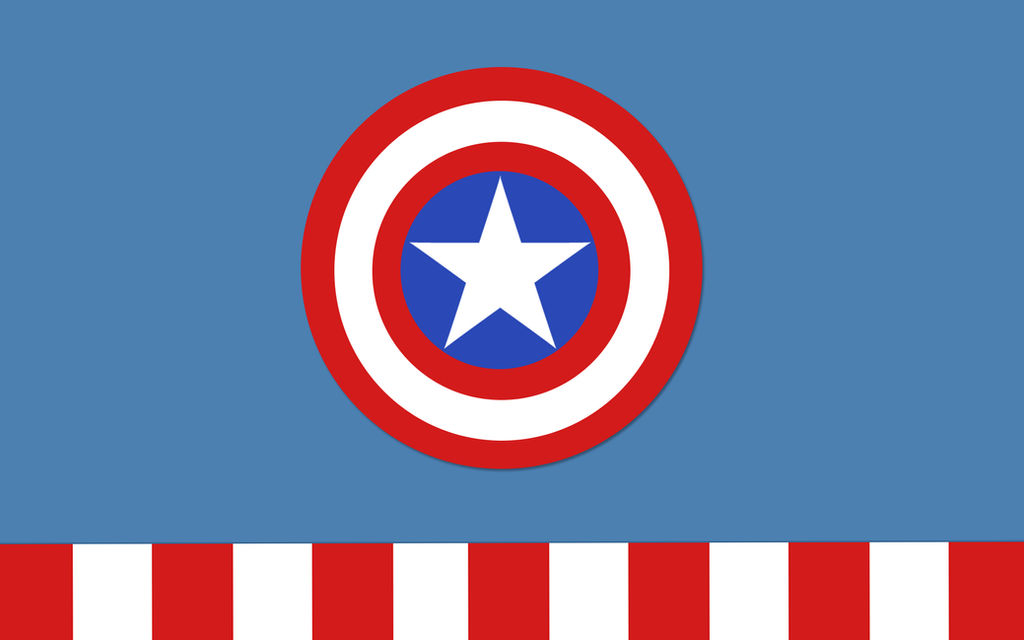 Marvels Captain America Minimalist Wallpaper