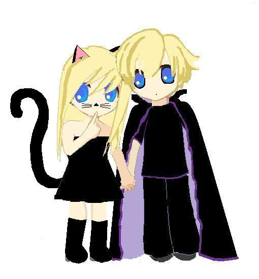 Me and my boyfriend chibified