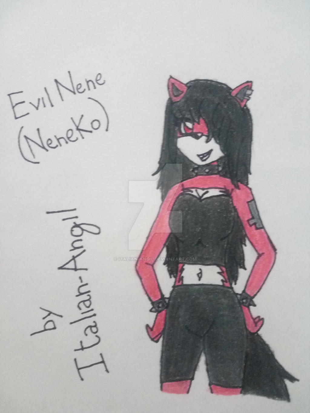 Neneko(Evil Nene) the NegaBandi-Wolf