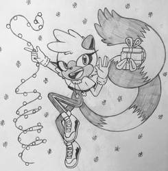 Christmas with Tangle.