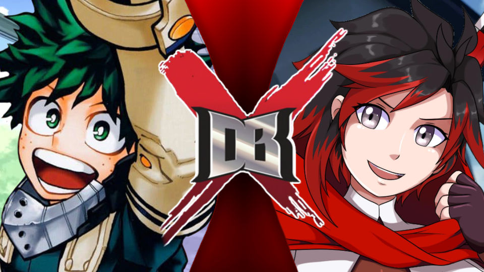 Ruby Mha DBX:Deku Vs Ruby Rose(MHA Vs RWBY) by Elsancho369 on DeviantArt