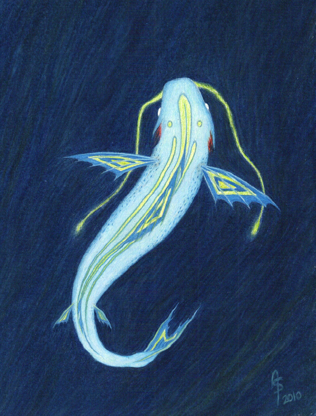 New Species: Indicator Fish by Wolf-Daughter on DeviantArt