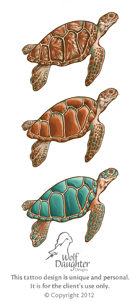 Sea Turtle Tattoo Design by Wolf-Daughter on DeviantArt Sea Turtle Tattoo Design by Wolf-Daughter on DeviantArt