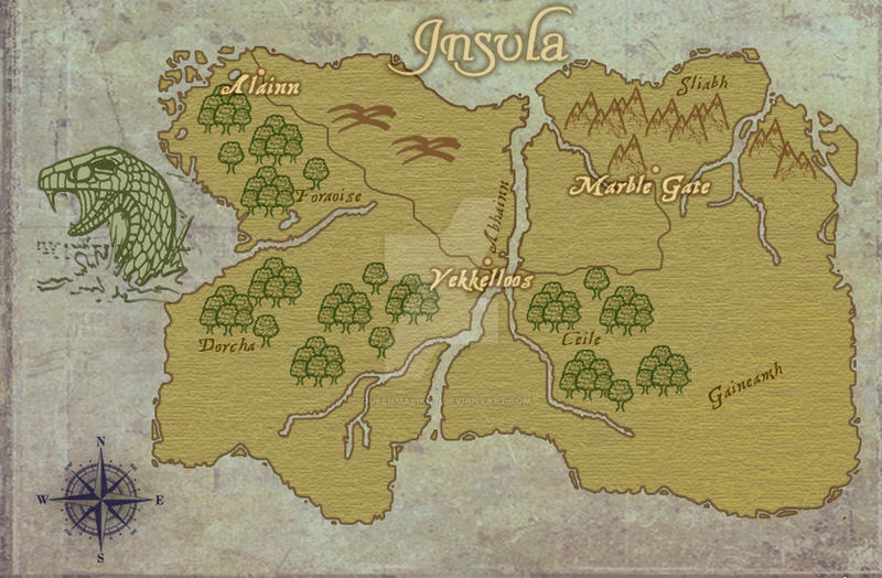 Isula Map Map - Insula2 by QueenMalikat on DeviantArt