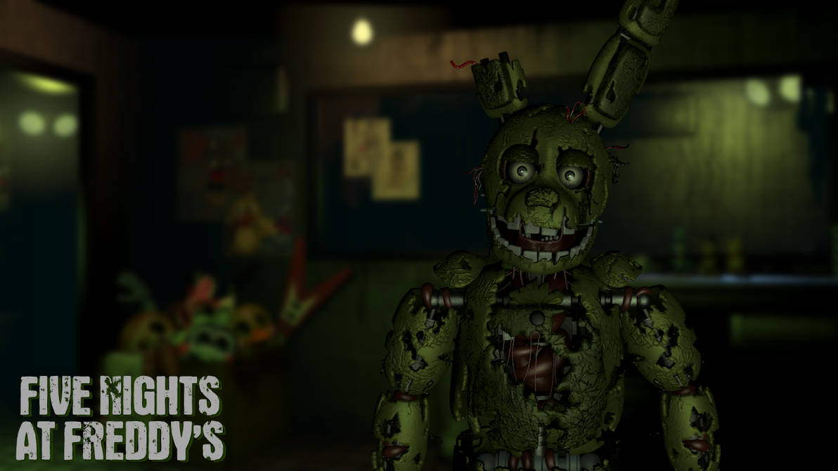 Springtrap Wallpaper by LucasFer092 on DeviantArt