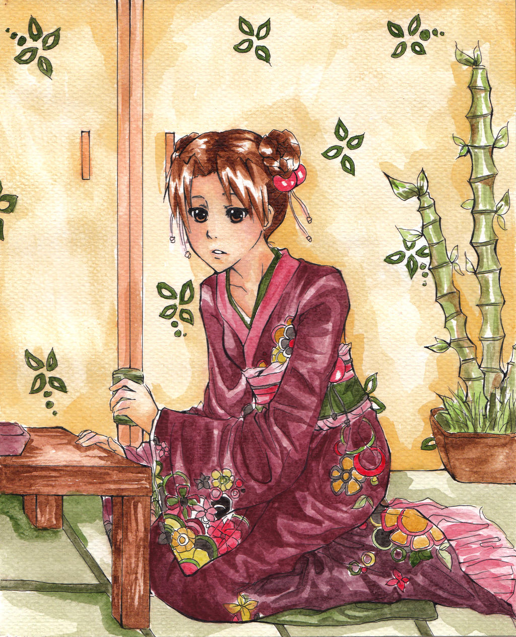 Tenten - Tea Time  (Contest Entry)